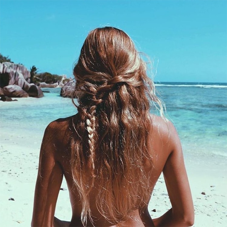 Beach Hairstyle for Thin Hair