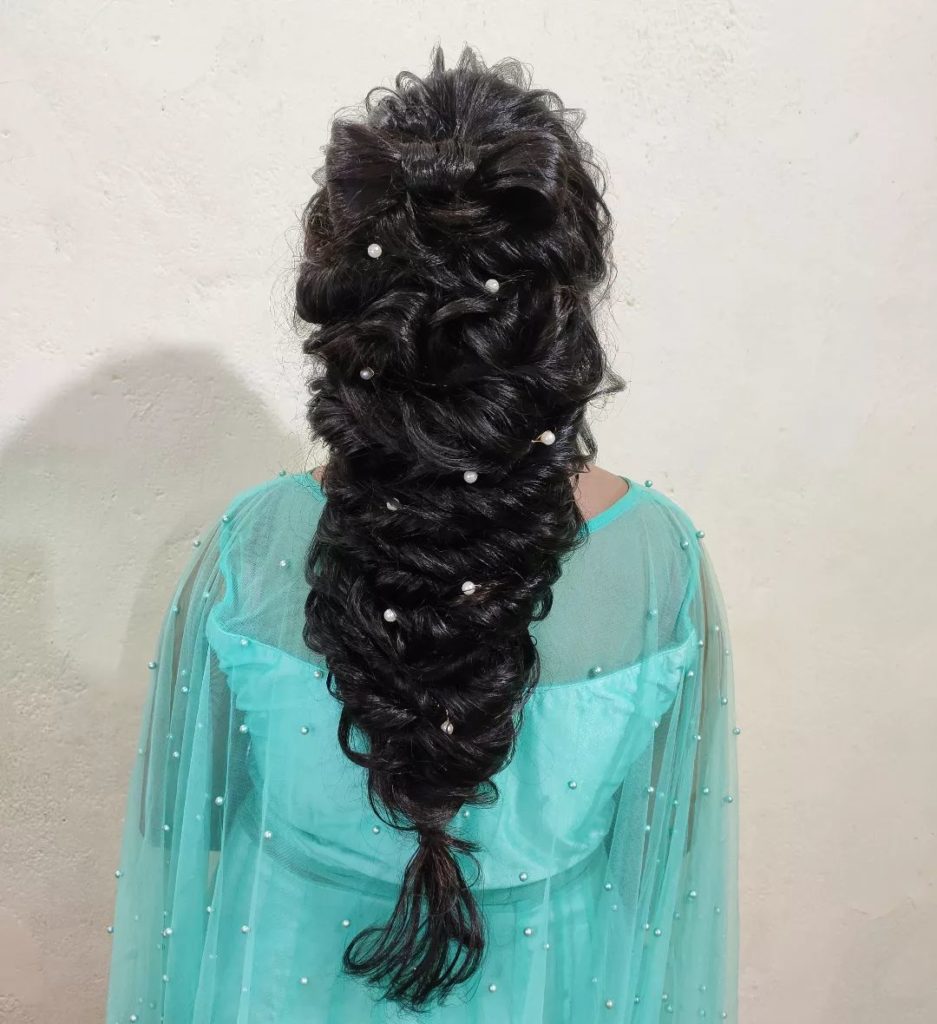 Bow Hairstyle for Long Hair
