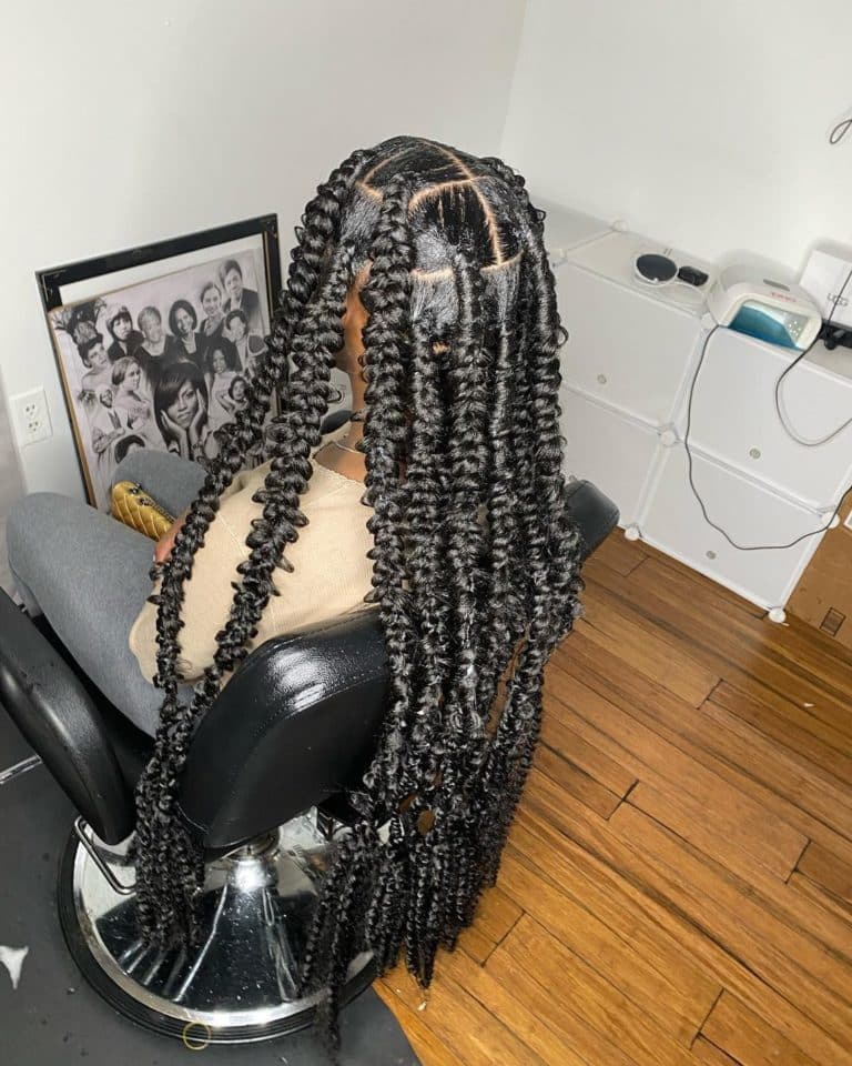 20 Trending Knotless Braids Styles for 2024: Every Size, With Pictures ...