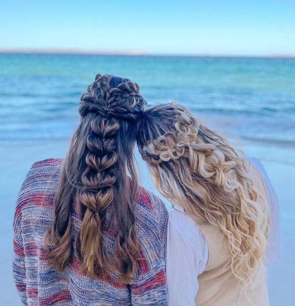 Cute Beach Hairstyle