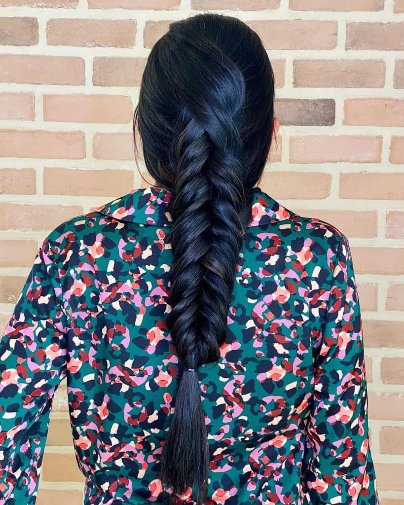 Kids hair style. Fishtail bolla. - Vicky's Hair & Products | Facebook