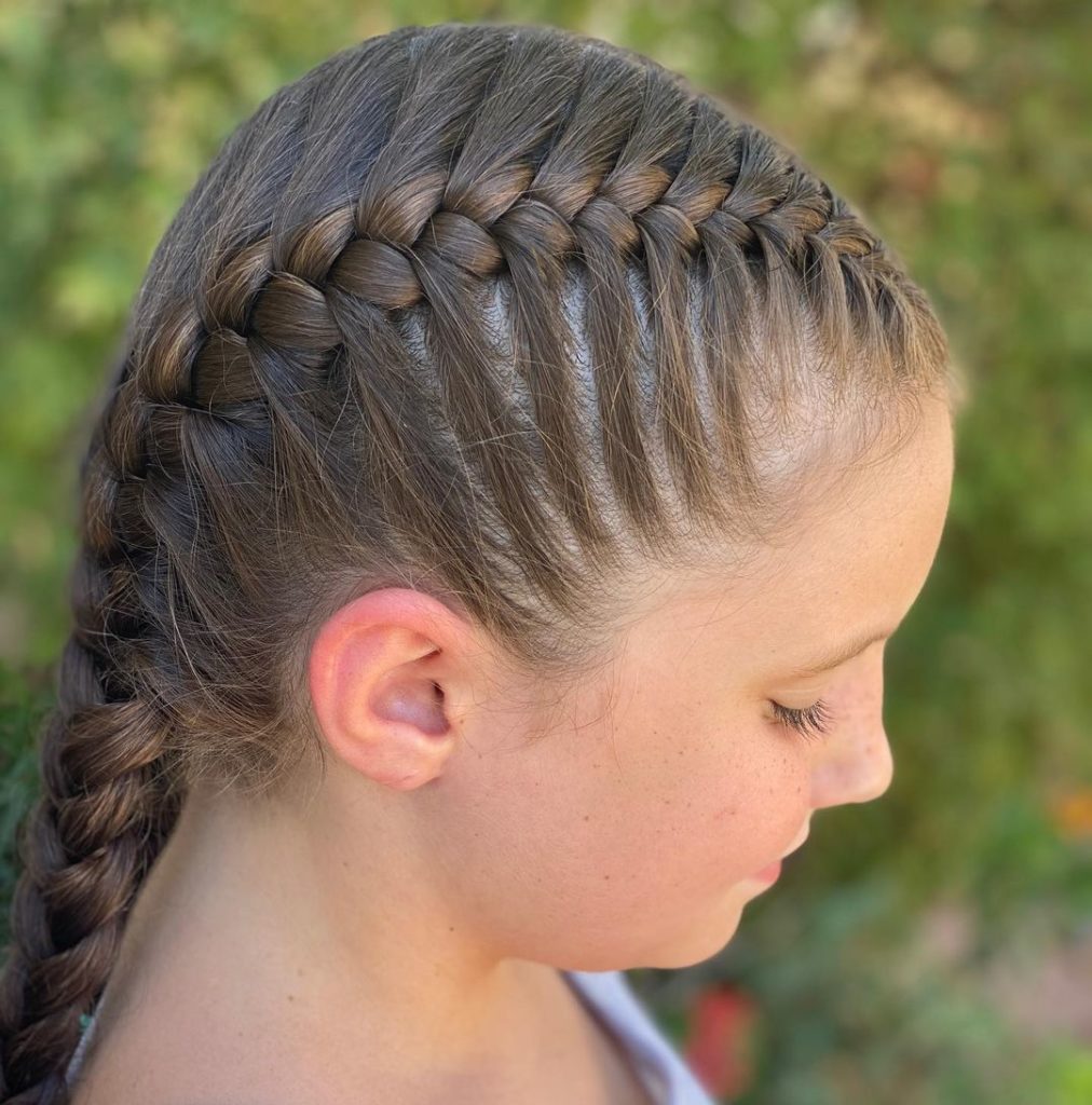 French Braids for Kids