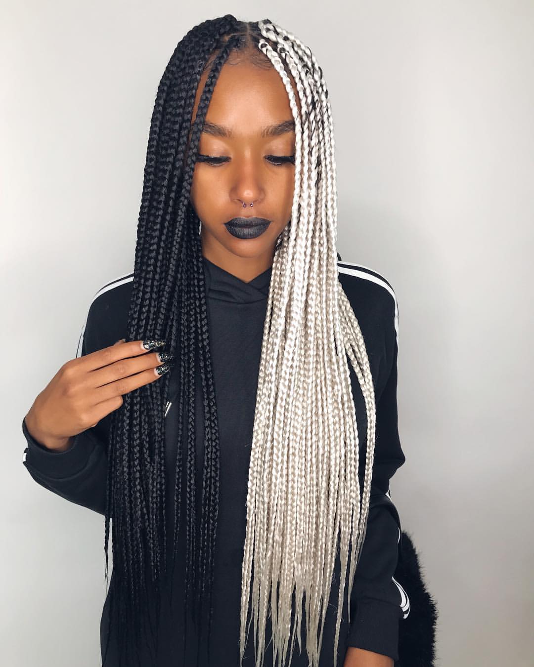 20 WHITE BRAIDS HAIRSTYLES - Braid Hairstyles