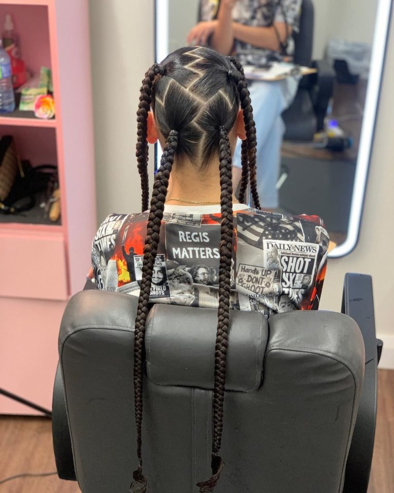 21 Zig Zag Braids Hairstyles Braid Hairstyles