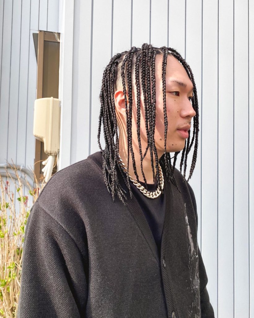 Braids for Asian Men With Long Hair