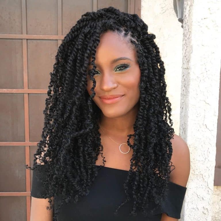 20 Kinky Twists Braided Hairstyles Braid Hairstyles