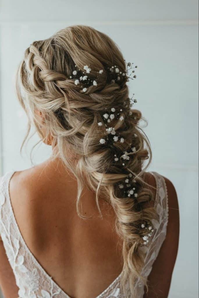 Mermaid Braid for Wedding Hairstyle