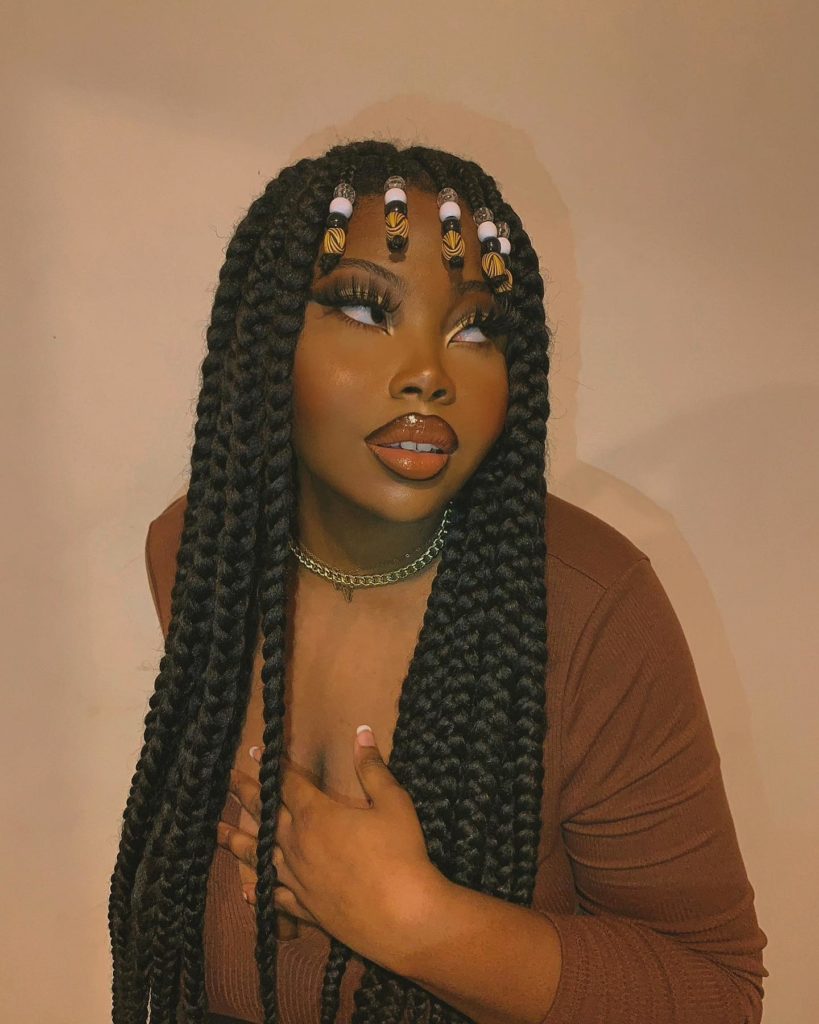 Braids With Bangs for Black Hair