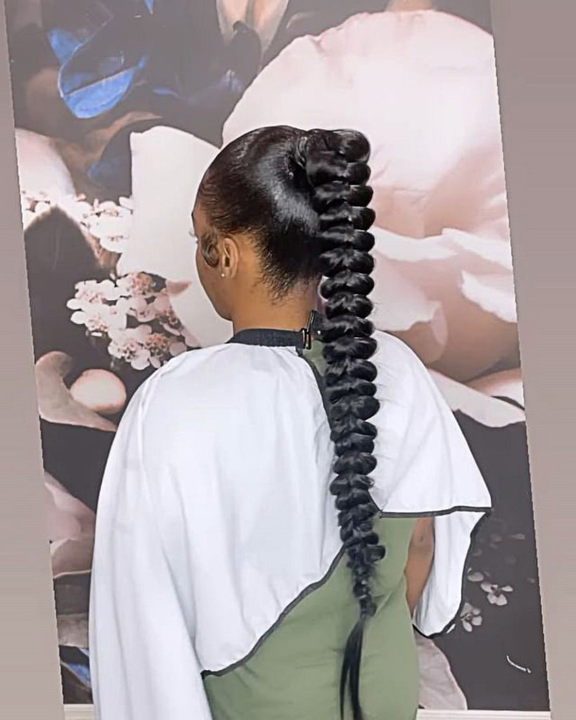 Butterfly Braided Ponytail