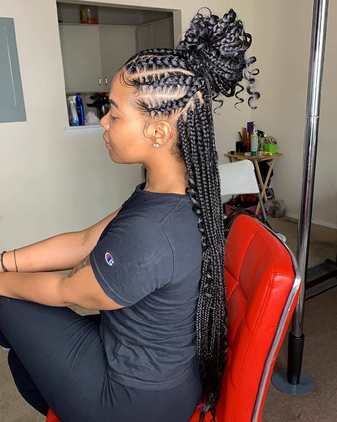 20 Half Up Half Down Braids Hairstyles