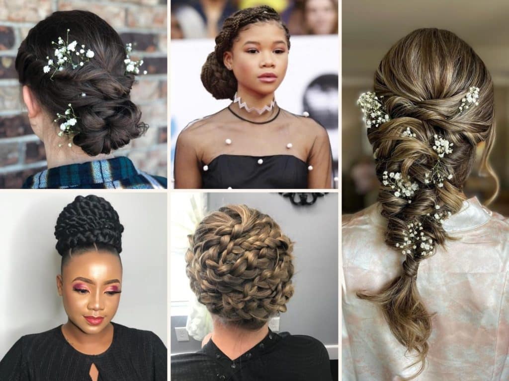 Formal Braided Hairstyles