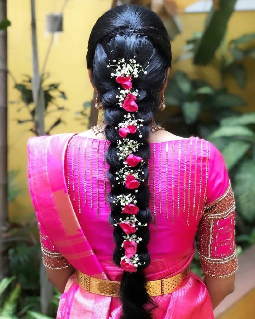 Indian Bridal Braids