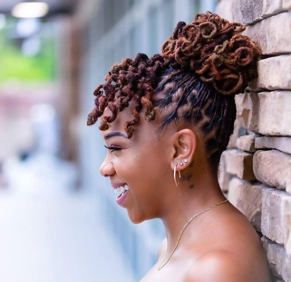 Locs Hairstyle for Weddings