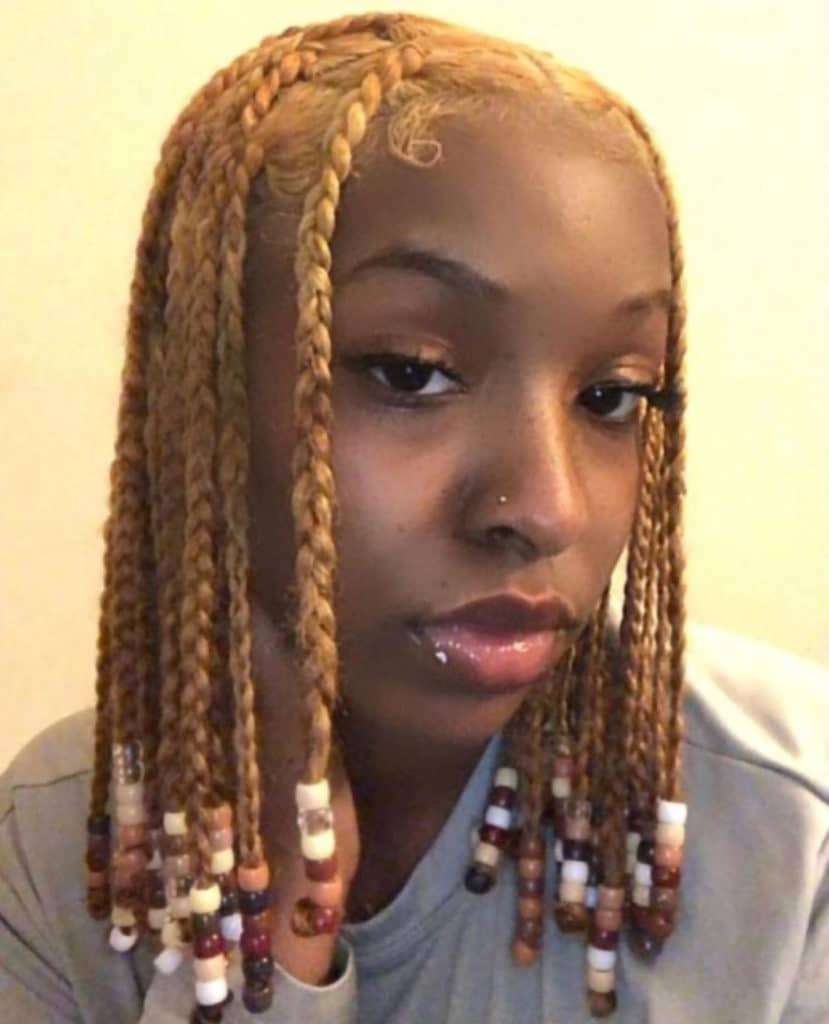 Natural Braids With Beads