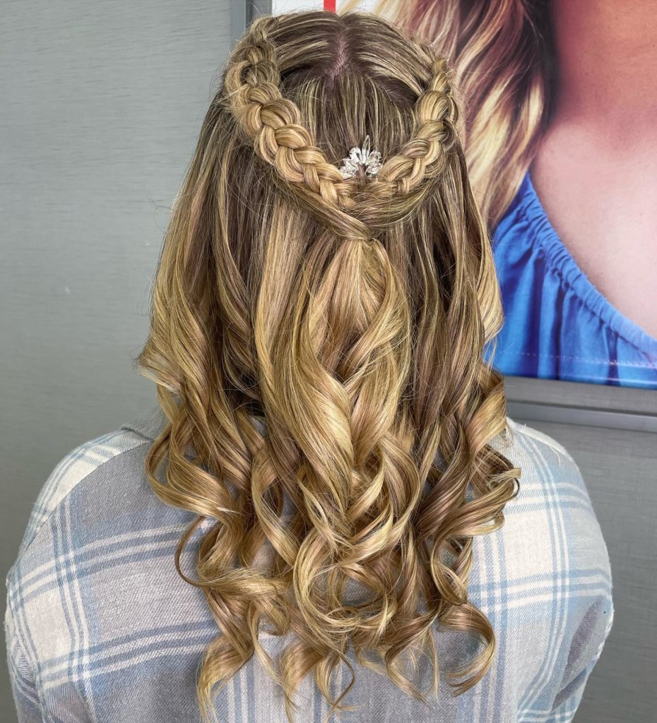 Pretty Braided Hairstyles for Prom