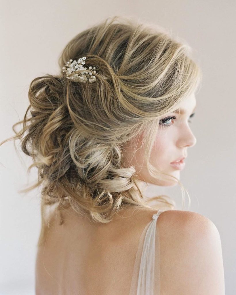 Wedding Hairstyle for Short Hair