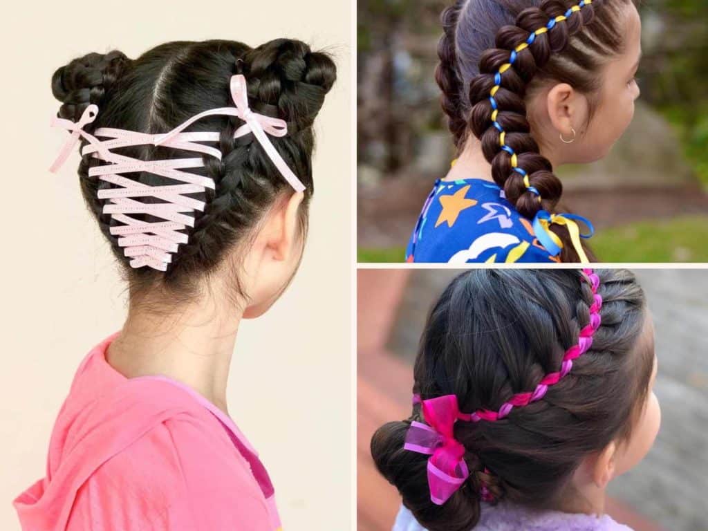 Braid Hairstyles With Ribbon