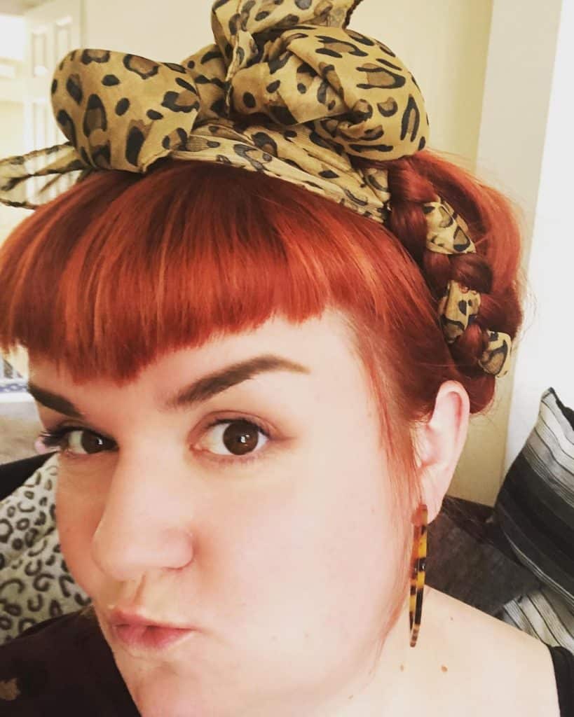 Head Scarf With Bangs