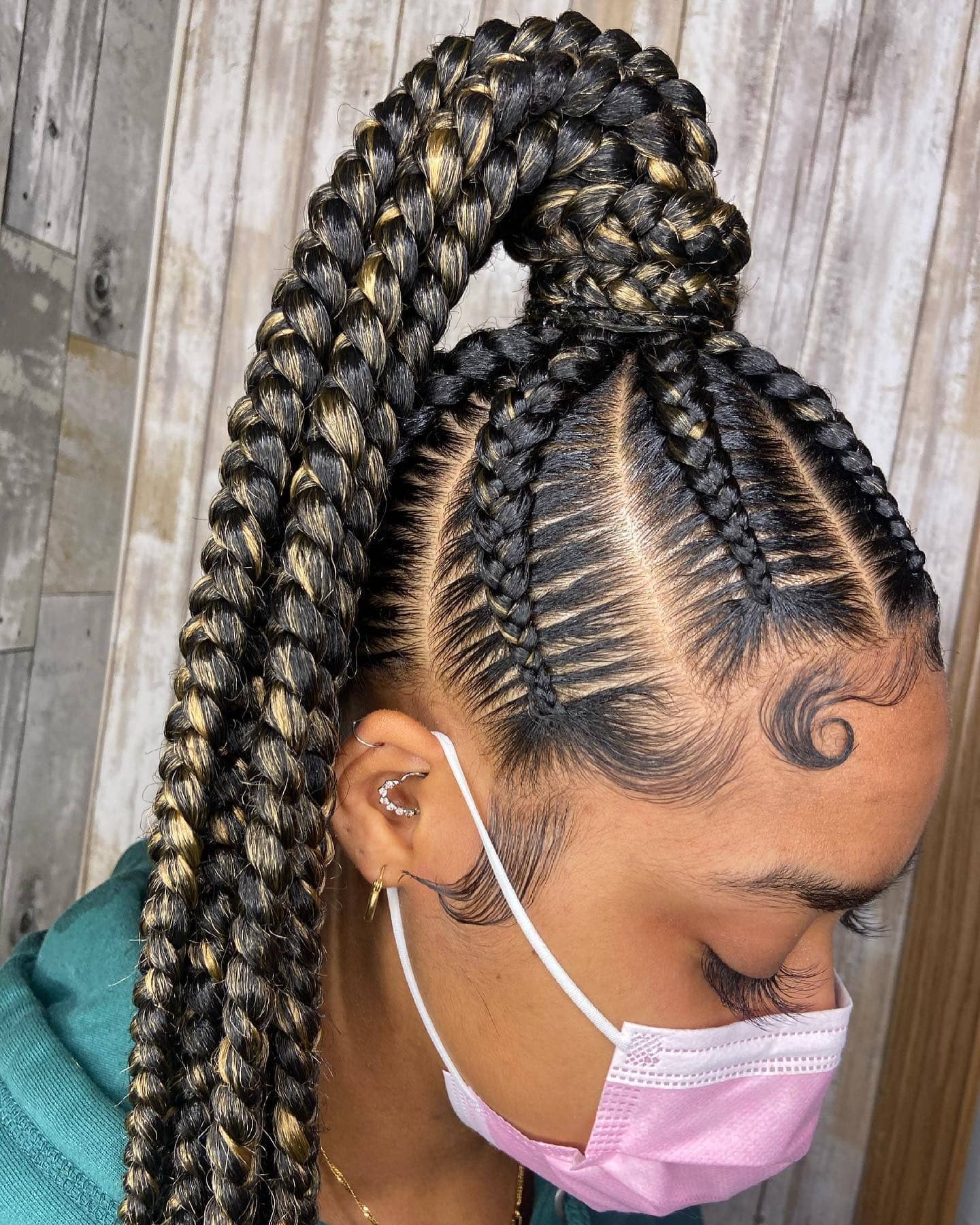 22 Stitch Braids Styles Braid Hairstyles