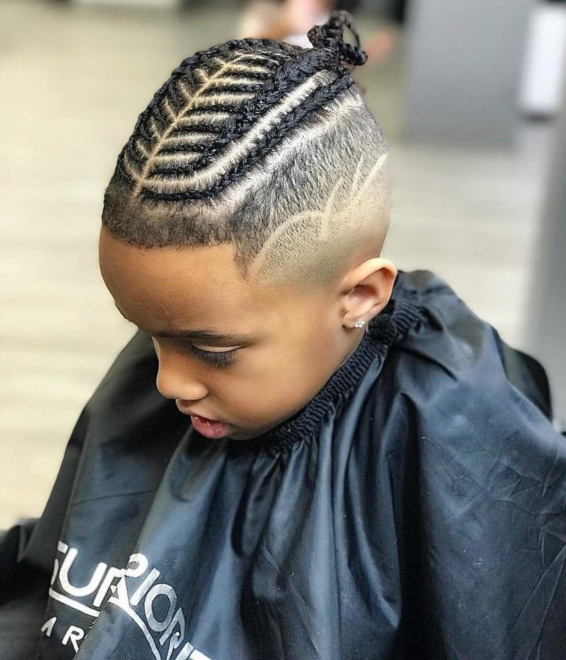 Braided Hairstyle for Boys