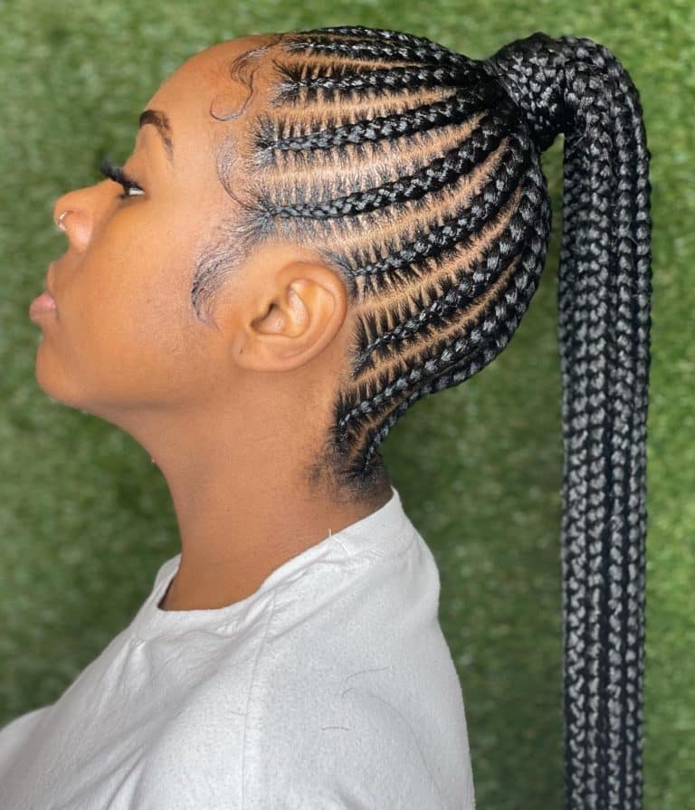 25 Braids Hairstyles for Thin Edges - Braid Hairstyles