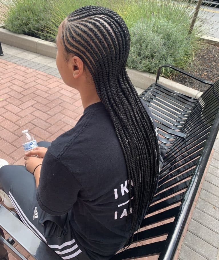 25 Braids Hairstyles for Thin Edges Braid Hairstyles