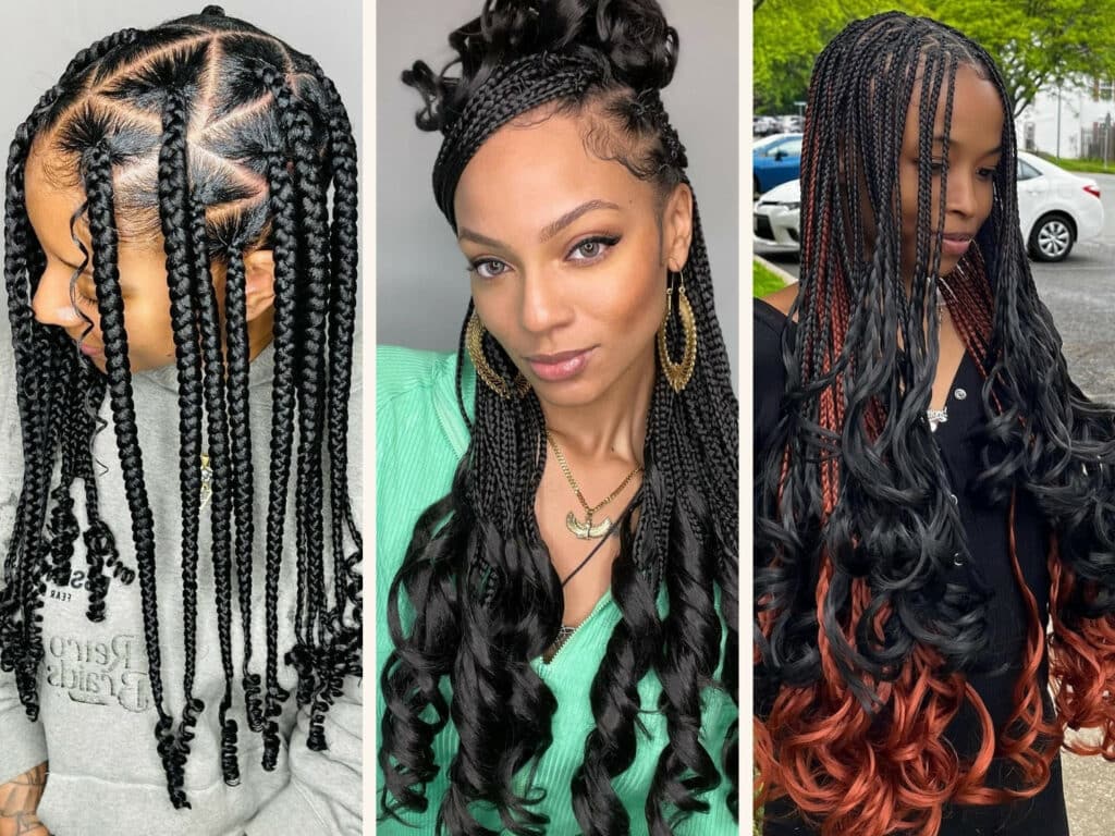 Braids With Curls Hairstyles