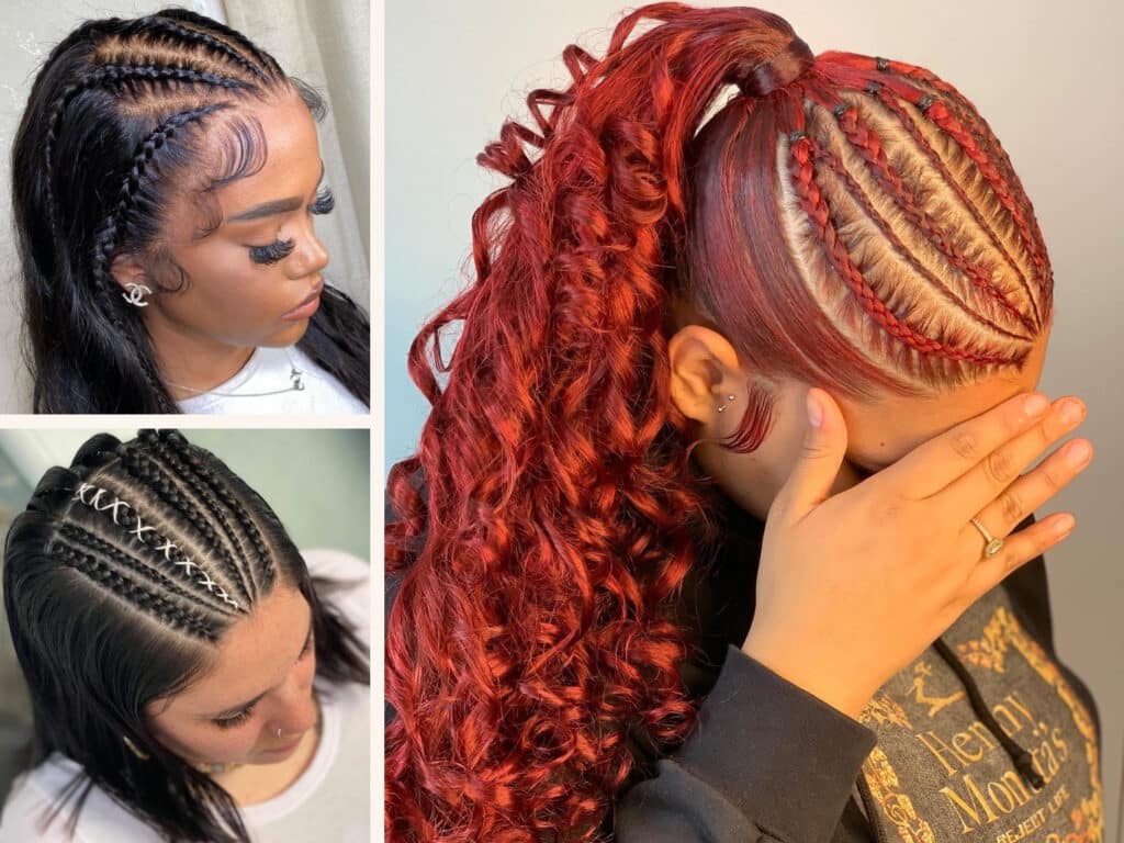 Front Braids Hairstyles