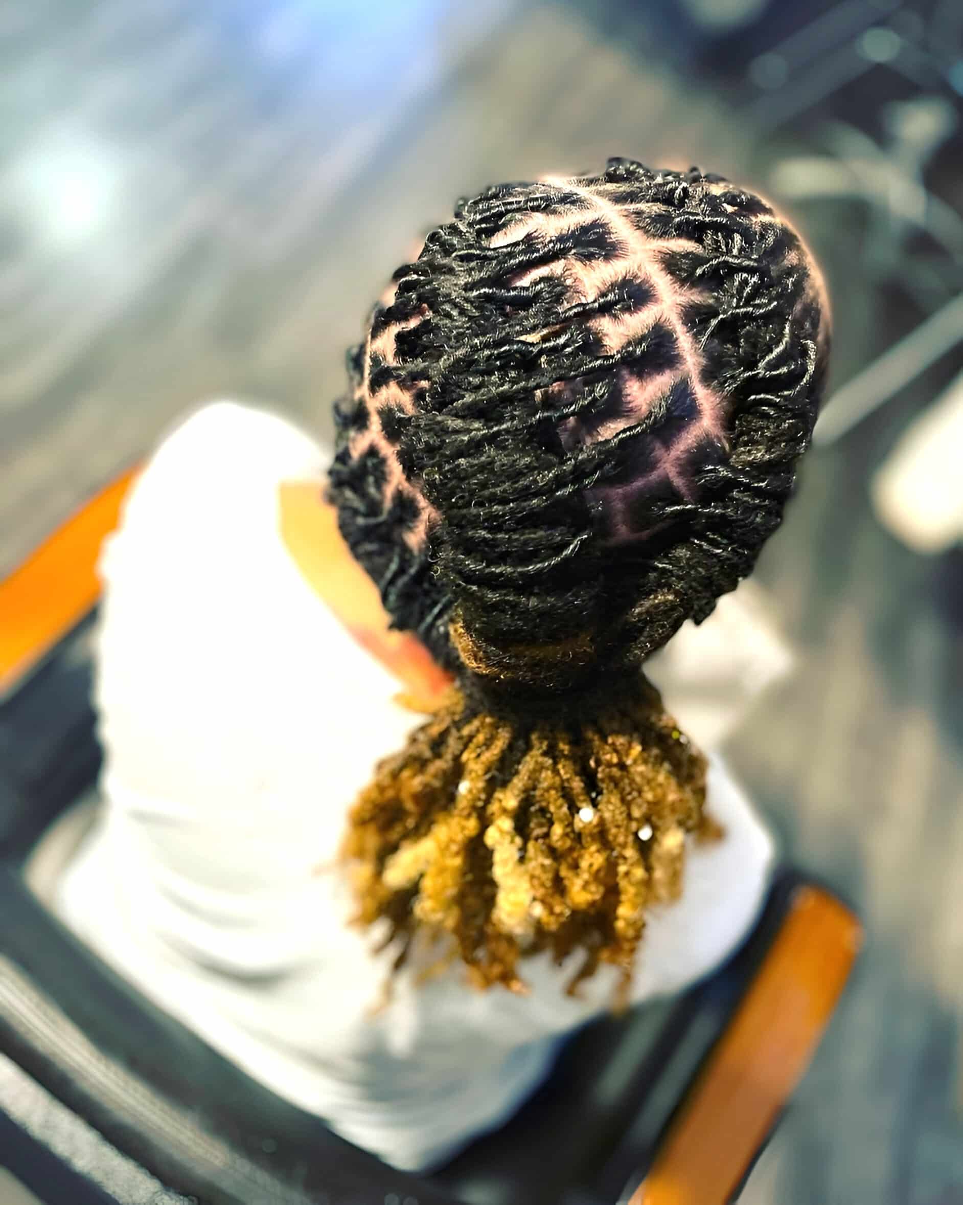 Image of Barrel Twists To The Side inspired by Barrel Twist Hairstyles