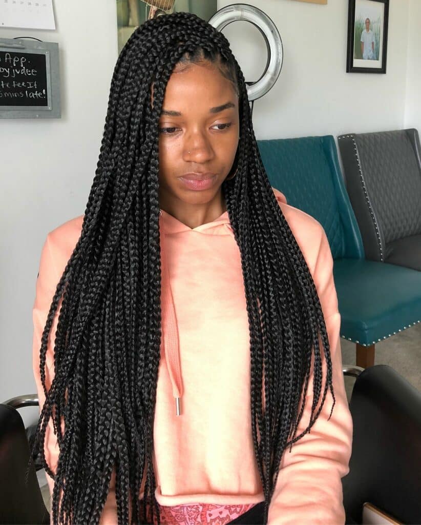 Image of Crochet Box Braids in the style of box braids