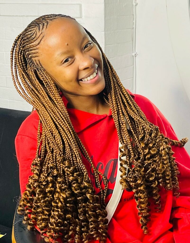 Image of Freestyle Tribal Braids in Freestyle Braid Style