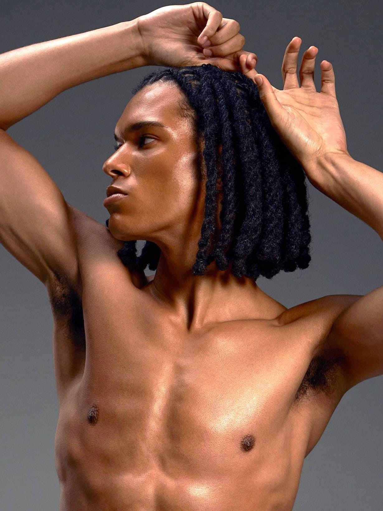 Image of Loc Knots Bob inspired by Dreadlock Hairstyles for Men