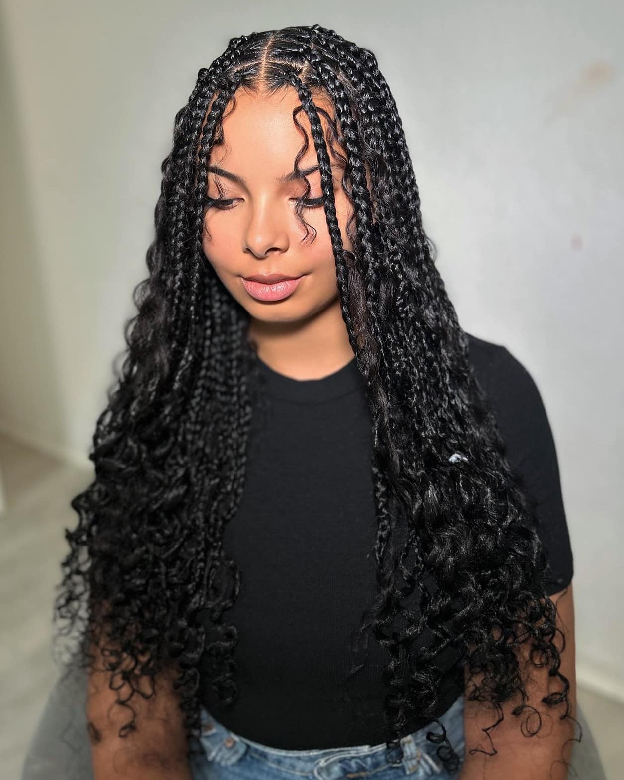  30 Middle Part Braided Hairstyles - Braid Hairstyles