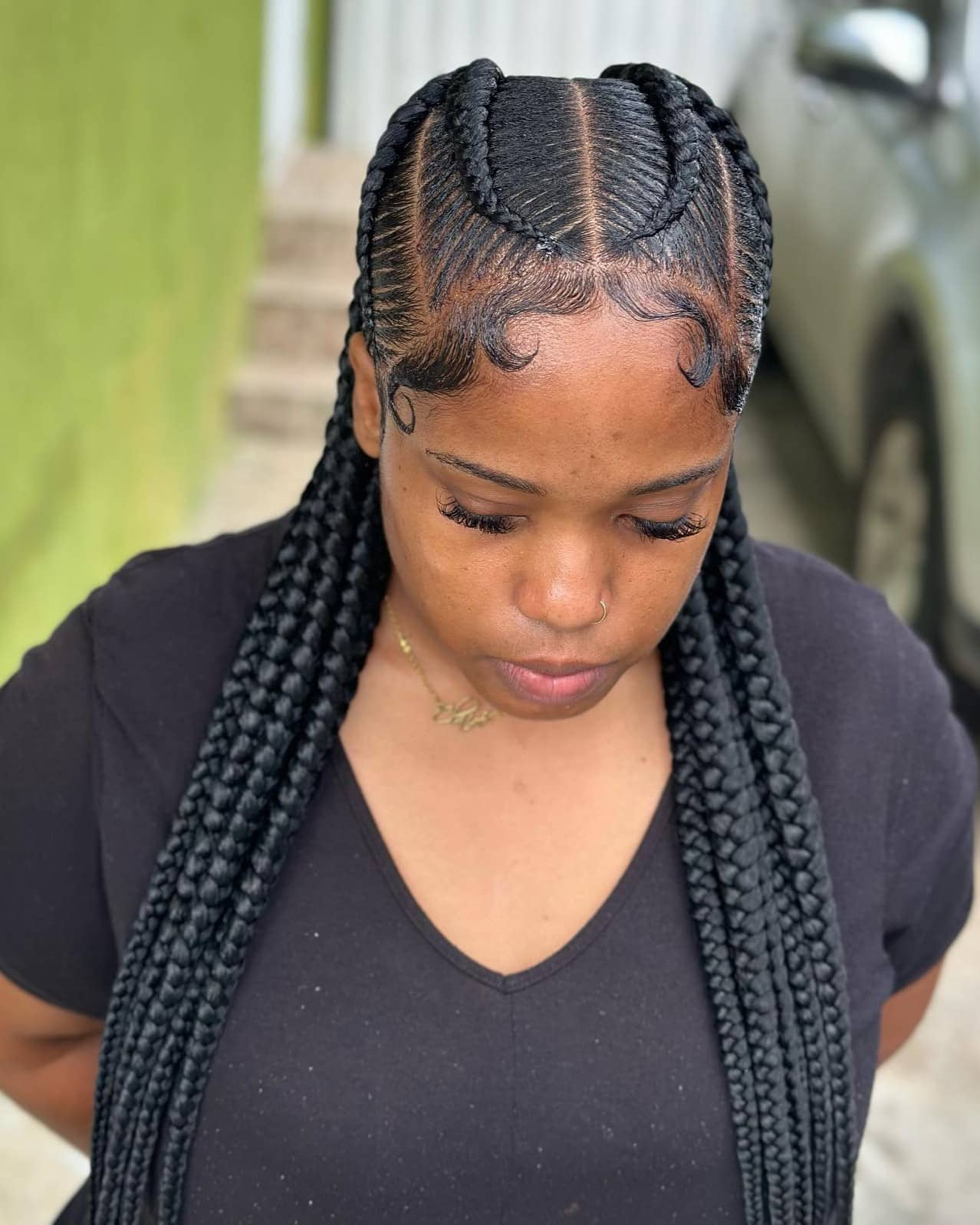  30 Middle Part Braided Hairstyles - Braid Hairstyles