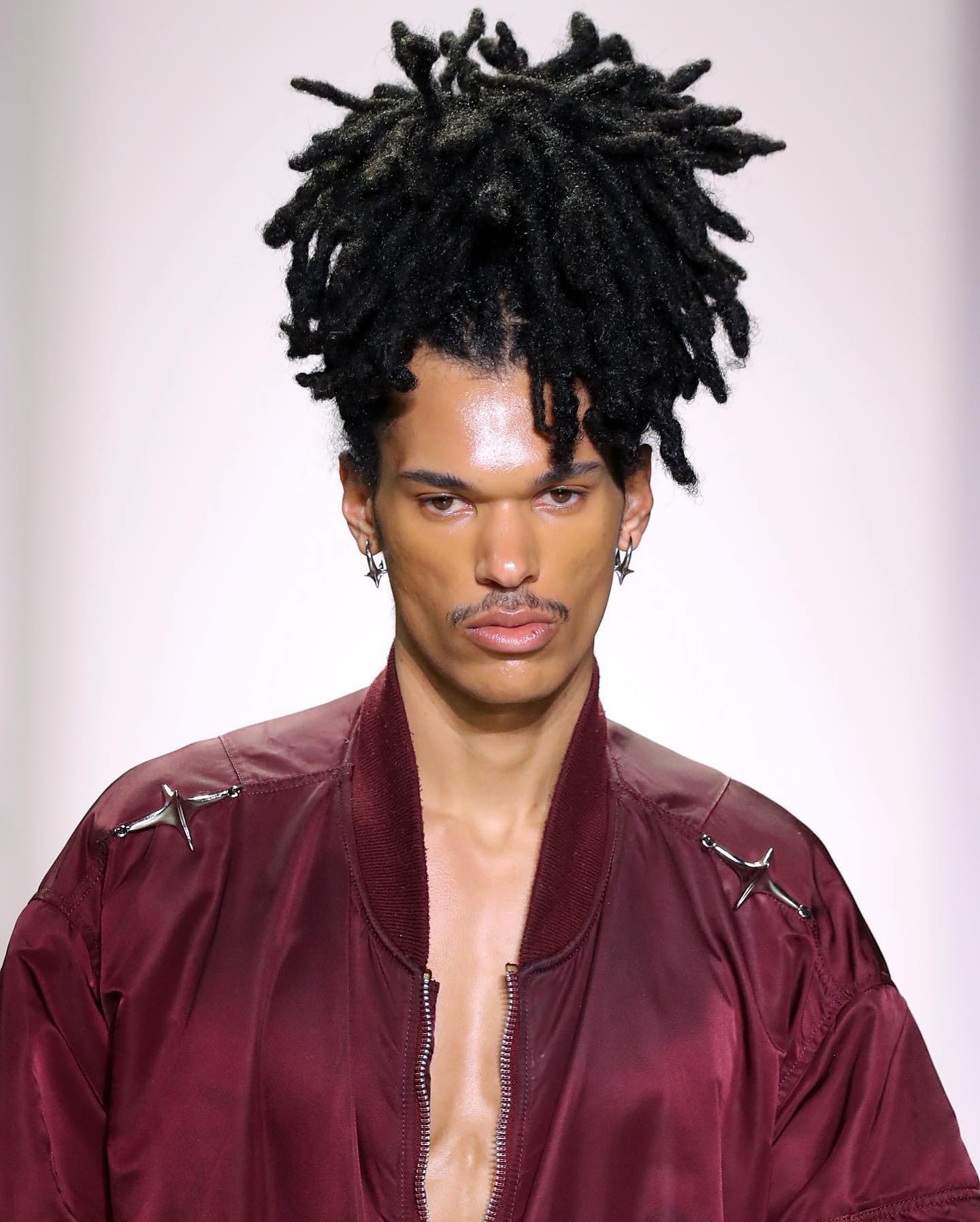 Image of Pineapple Dreads inspired by Dreadlocks Hairstyles for Men