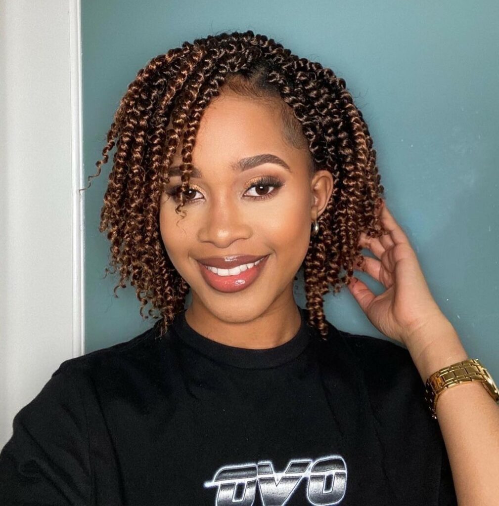 Image of Pixie Crochet Braids in the style of Pixie Braids