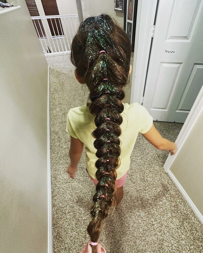 Image of Pull Through Braid For Kids in the style of Kids Braids Hairstyles