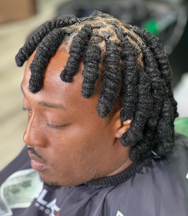 Image of Short Barrel Twists inspired by Barrel Twist Hairstyles