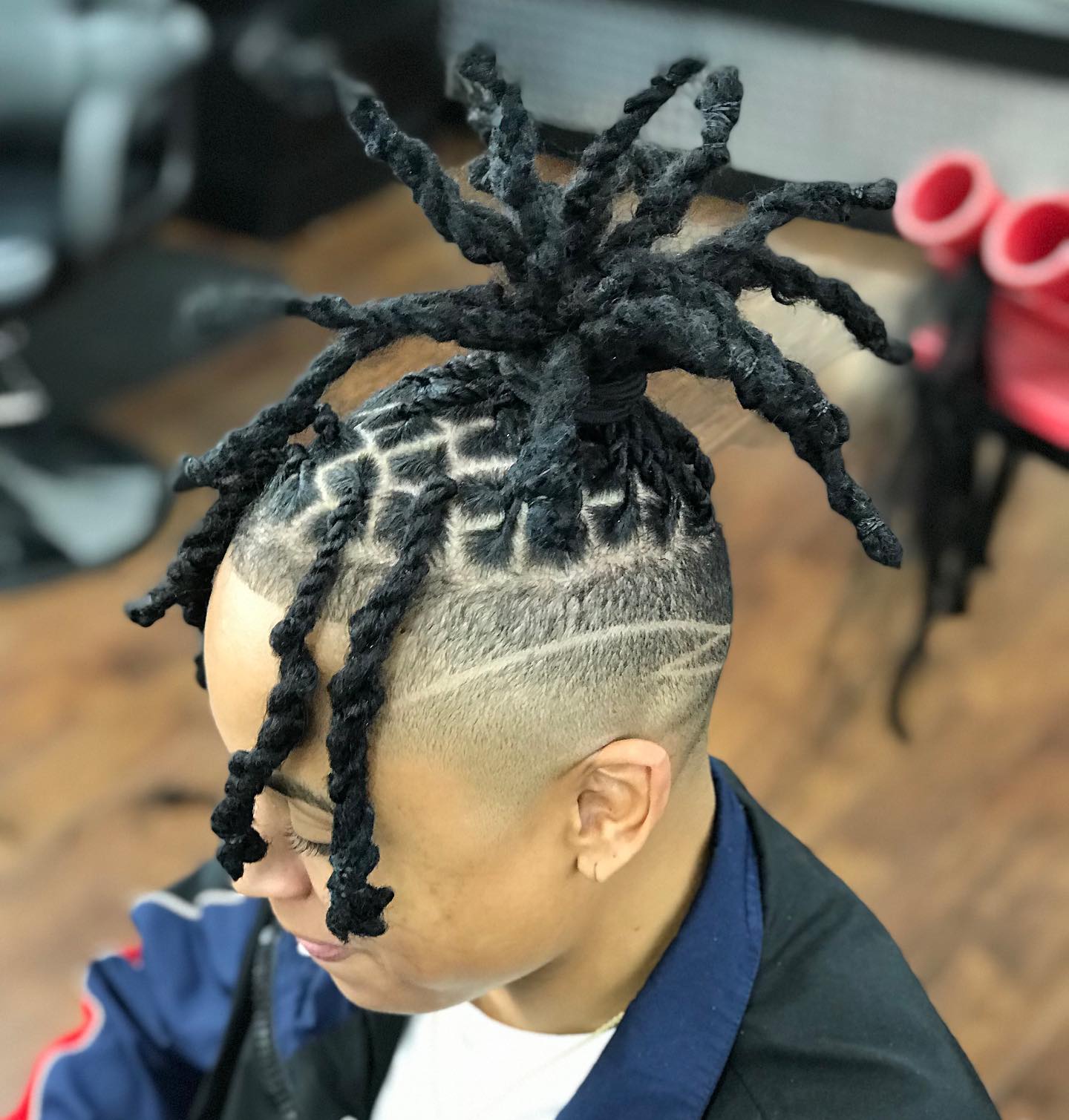 Image of Twisted Dreads With Fade inspired by Dreadlocks Hairstyles for Men