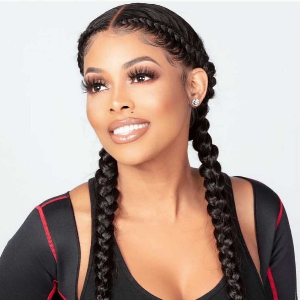Image of Two Braids Wig in the style of Two Braids