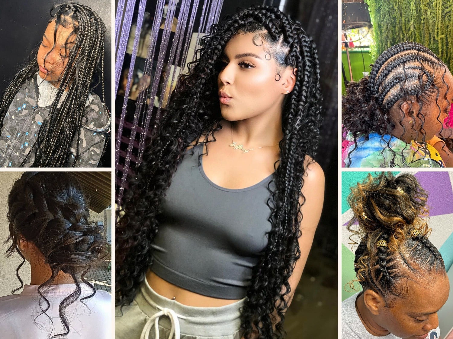 Messy Braids Hairstyles