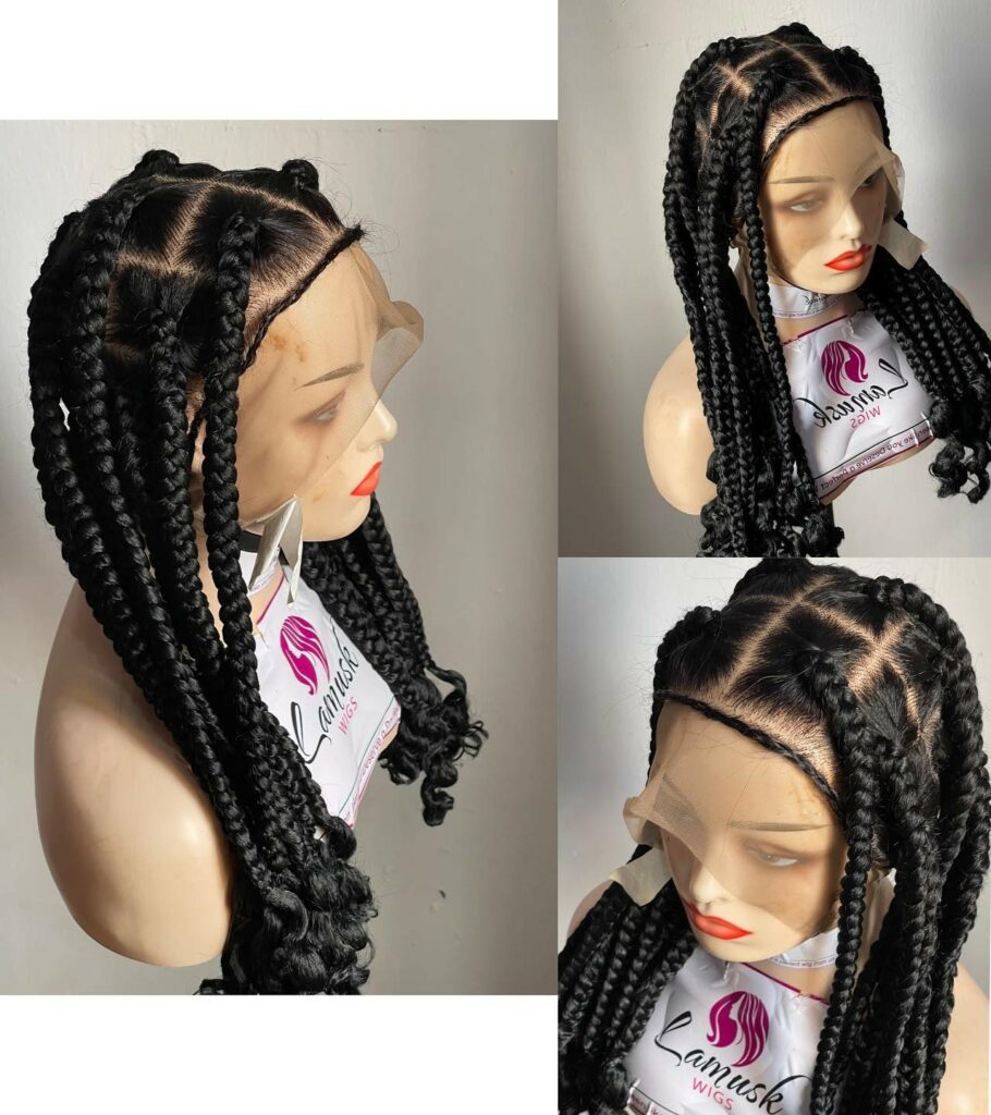 Picture of Coi Leray Braids Wig style