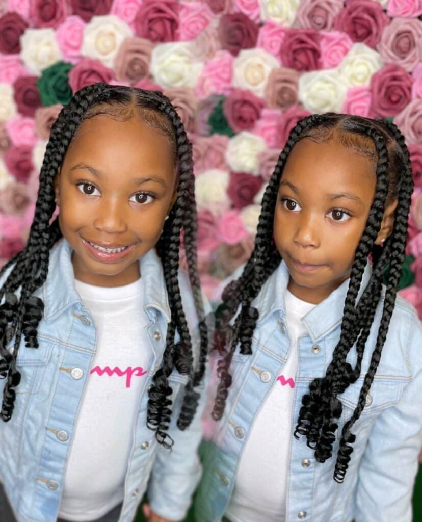 Picture of Coi Leray Braids on Toddler style