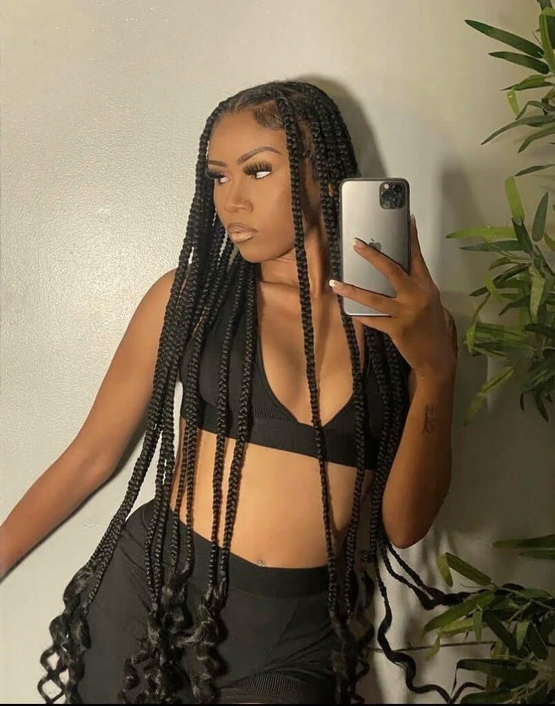 Picture of Extra Long Coi Leray Braids style
